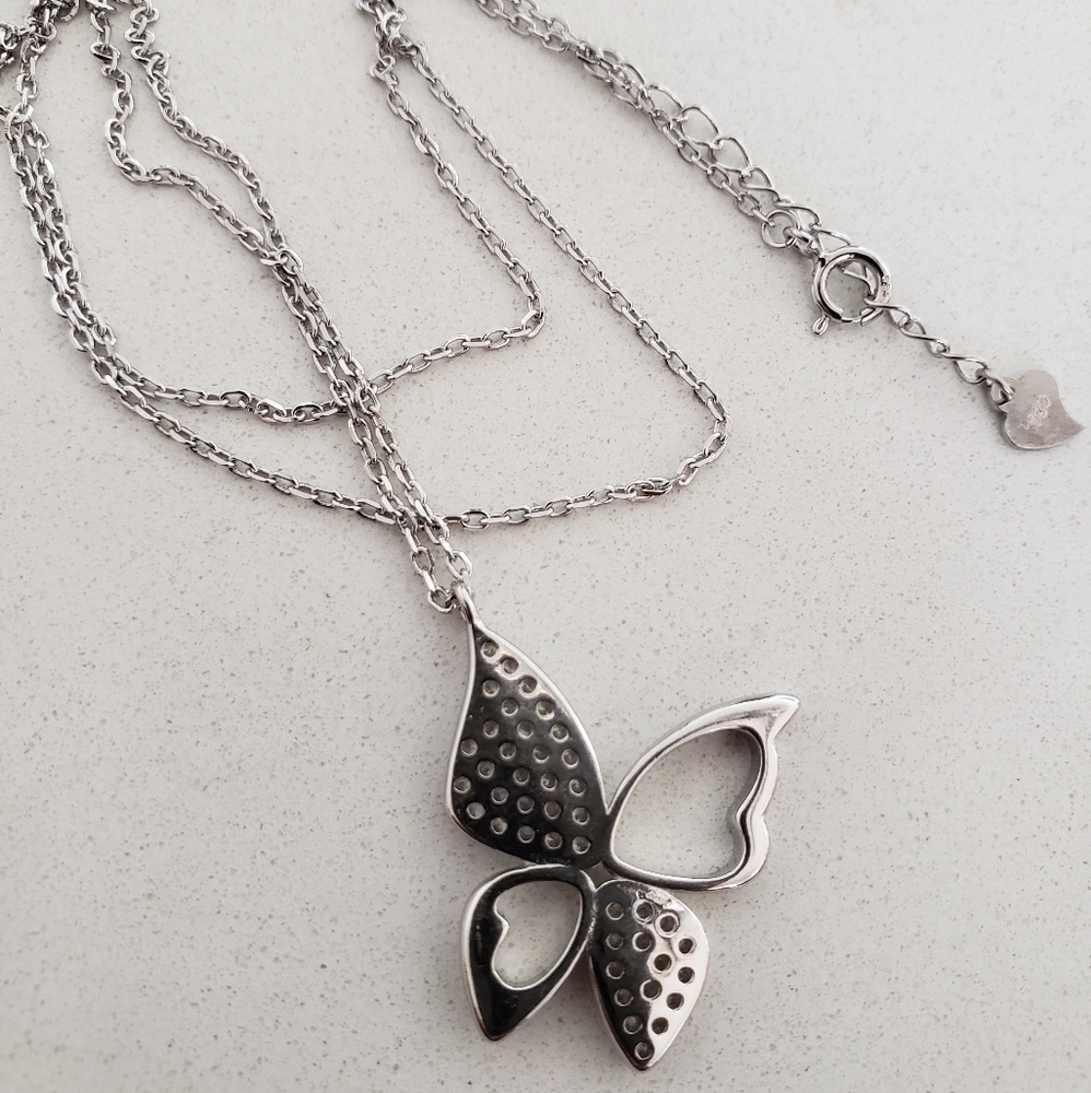 Genuine 925 silver necklace - Picture 2 of 4